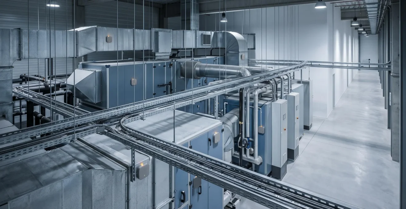 Système de capteurs IoT connectés pour la maintenance prédictive dans un bâtiment tertiaire moderne